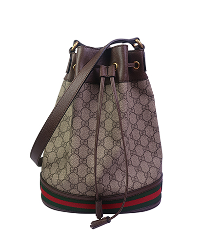 Ophidia GG Bucket Bag, front view